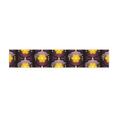 Pattern Background Yellow Bright Flano Scarf (mini)