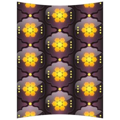 Pattern Background Yellow Bright Back Support Cushion