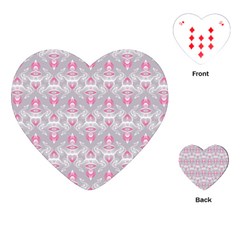 Seamless Pattern Background Playing Cards (heart)