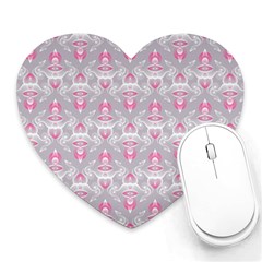 Seamless Pattern Background Heart Mousepads by HermanTelo