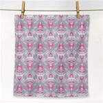 Seamless Pattern Background Face Towel Front