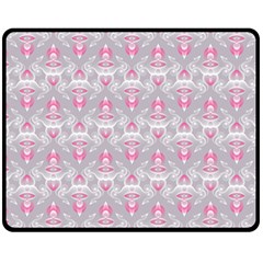 Seamless Pattern Background Double Sided Fleece Blanket (medium) 