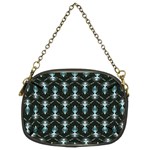 Seamless Pattern Background Black Chain Purse (Two Sides) Back