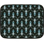 Seamless Pattern Background Black Fleece Blanket (Mini) 35 x27  Blanket