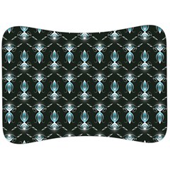 Seamless Pattern Background Black Velour Seat Head Rest Cushion