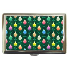 Tulips Seamless Pattern Background Cigarette Money Case