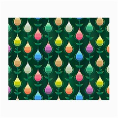 Tulips Seamless Pattern Background Small Glasses Cloth