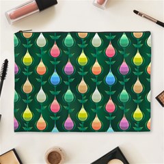 Tulips Seamless Pattern Background Cosmetic Bag (xl) by HermanTelo