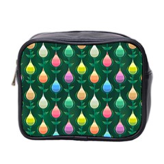 Tulips Seamless Pattern Background Mini Toiletries Bag (two Sides)