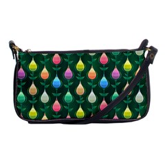 Tulips Seamless Pattern Background Shoulder Clutch Bag