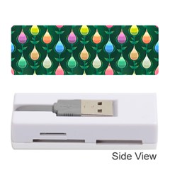 Tulips Seamless Pattern Background Memory Card Reader (stick)