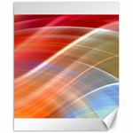 Wave Background Pattern Abstract Canvas 16  x 20  15.75 x19.29  Canvas - 1