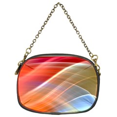 Wave Background Pattern Abstract Chain Purse (one Side)