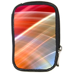 Wave Background Pattern Abstract Compact Camera Leather Case