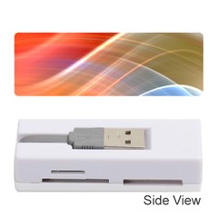 Wave Background Pattern Abstract Memory Card Reader (stick)