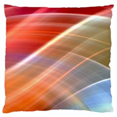 Wave Background Pattern Abstract Large Cushion Case (one Side)