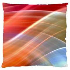 Wave Background Pattern Abstract Standard Flano Cushion Case (two Sides)