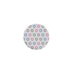 Seamless Pattern Pastels Background Pink 1  Mini Buttons