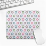 Seamless Pattern Pastels Background Pink Large Mousepads Front