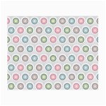 Seamless Pattern Pastels Background Pink Small Glasses Cloth Front