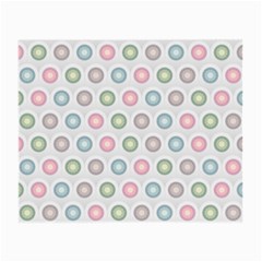 Seamless Pattern Pastels Background Pink Small Glasses Cloth (2-Side)