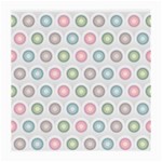 Seamless Pattern Pastels Background Pink Medium Glasses Cloth Front