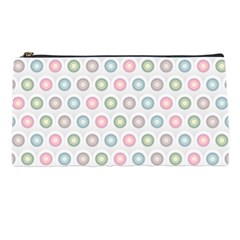 Seamless Pattern Pastels Background Pink Pencil Cases