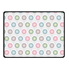 Seamless Pattern Pastels Background Pink Fleece Blanket (Small)