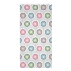 Seamless Pattern Pastels Background Pink Shower Curtain 36  x 72  (Stall) 