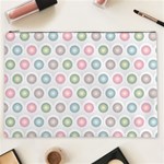 Seamless Pattern Pastels Background Pink Cosmetic Bag (XXL) Front