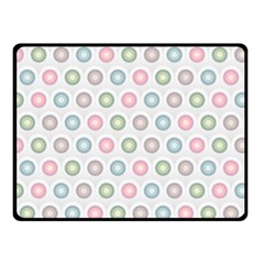 Seamless Pattern Pastels Background Pink Double Sided Fleece Blanket (Small) 