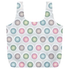 Seamless Pattern Pastels Background Pink Full Print Recycle Bag (XL)