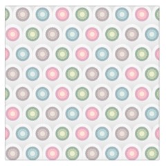 Seamless Pattern Pastels Background Pink Large Satin Scarf (Square)