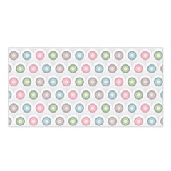 Seamless Pattern Pastels Background Pink Satin Shawl