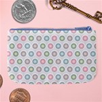 Seamless Pattern Pastels Background Pink Large Coin Purse Back