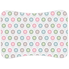 Seamless Pattern Pastels Background Pink Velour Seat Head Rest Cushion