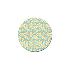 Seamless Pattern Floral Pastels Golf Ball Marker (10 Pack)