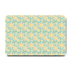 Seamless Pattern Floral Pastels Small Doormat 