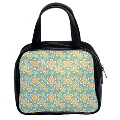 Seamless Pattern Floral Pastels Classic Handbag (two Sides)