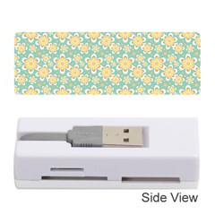 Seamless Pattern Floral Pastels Memory Card Reader (stick) by HermanTelo