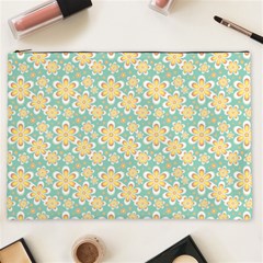 Seamless Pattern Floral Pastels Cosmetic Bag (xxl)