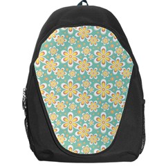 Seamless Pattern Floral Pastels Backpack Bag by HermanTelo