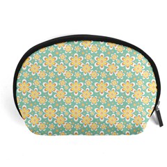 Seamless Pattern Floral Pastels Accessory Pouch (large)