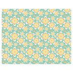 Seamless Pattern Floral Pastels Double Sided Flano Blanket (Medium)  60 x50  Blanket Back