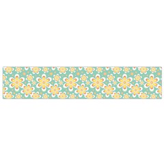 Seamless Pattern Floral Pastels Small Flano Scarf