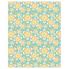 Seamless Pattern Floral Pastels Drawstring Bag (small)