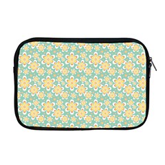 Seamless Pattern Floral Pastels Apple Macbook Pro 17  Zipper Case by HermanTelo