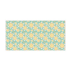 Seamless Pattern Floral Pastels Yoga Headband