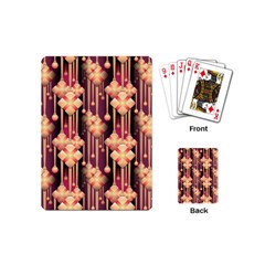 Seamless Pattern Plaid Playing Cards (mini)