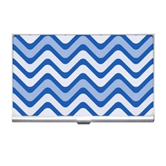 Waves Wavy Lines Business Card Holder